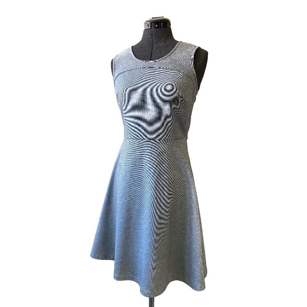 Gray Sleeveless Dress